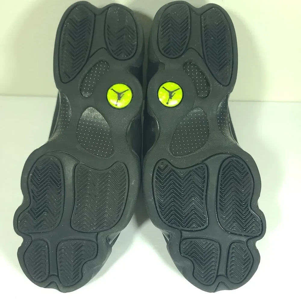 Nike Air Jordan Retro 13 Black Cat 414571-011 Mens Size 12 Black Anthracite